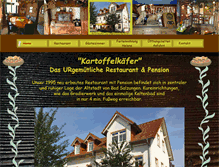 Tablet Screenshot of kartoffelkaefer.net